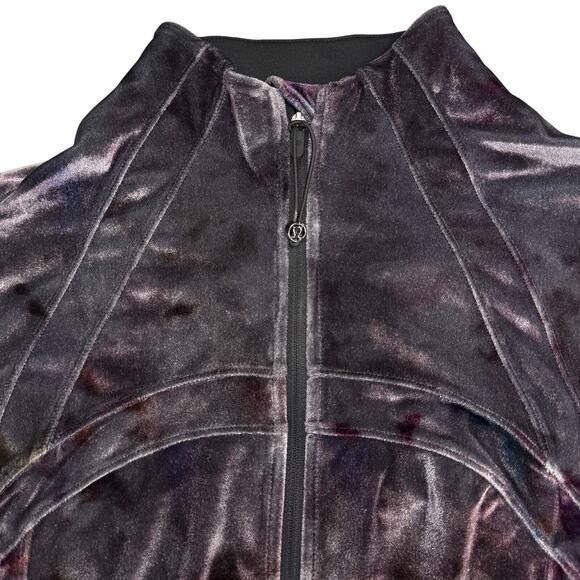 LULULEMON Define Jacket Velour Size 14 Interstellar Dark Grey Multi - Picture 6 of 10
